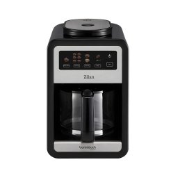 Cafetieră cu râșniță integrată, ecran tactil, capacitate 850 ml (6 cești), putere 640W, ZILAN / ZLN9001