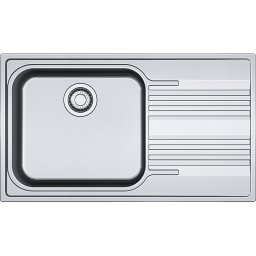 101.0356.849 Chiuveta bucatarie Franke Smart SRX 611-86 LB, slim, picurator dreapta, 860x500mm, inox lucios