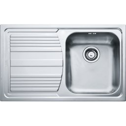 101.0152.582 Chiuveta bucatarie Franke Logica Line LLX 611, picurator stanga, 790x500, inox lucios