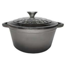Cratita din Fonta cu Capac, Capacitate 4 l, 24 x 11.5 cm
