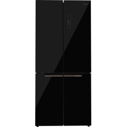 Frigider side-by-side Tesla RF5100FMBE | 511 l, Clasa E, Total No Frost, Motor Inverter, Display LED, H 190 cm, Sticla Neagra