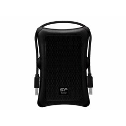 HDD Extern Silicon Power Armor A30 SP010TBPHDA30S3A | 1TB, USB 3.0, Anti-shock, MIL-STD 810F, Negru