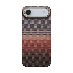 Husa Smartphone Pitaka KI1702SA | iPhone 17 Air, MagEZ 7, MagSafe, Ultra-Slim, Sunset
