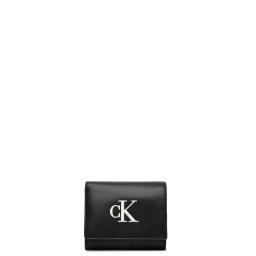 CALVIN KLEIN Portofel Bold Ck Medium Bifold LV04F1156G 3L2 black/white