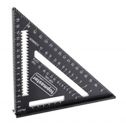 Echer profesional 178 mm din aluminiu pentru masuratori precise Topmaster