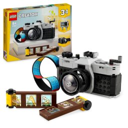 LEGO Creator 3 in 1 Aparat foto retro 31147, set de constructie 261 piese