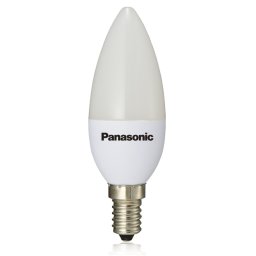 Panasonic LED lamp E14 230V 3,5W=30W 323lm 2700K, pearl bulb, Candle