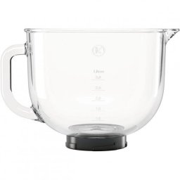 Bol din sticla KENWOOD KXT754GL, Volum 5L, Ideal pentru cantitati mari de aluat, Pentru gamele kMix KMX75A/KMX76A
