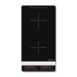 Plita electrica cu inductie G3Ferrari – G10139 verticala, 2 ochiuri 3100W, reglare temperatura si putere, control soft touch, timer si afisaj LCD, oprire automata, super-slim