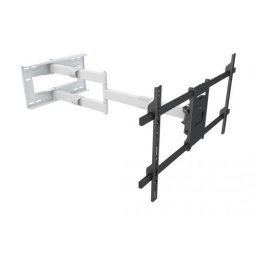 Suport TV perete Multibrackets MB-6874, Long Reach Arm 1010mm, 42"-75", 40 kg, Alb