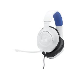 Casti gaming, JBL, 100P, PWHTBLU, Alb/Albastru (JBLQ100PWHTBLU)