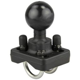 RAM® Double U-Bolt Ball Base pentru sine de .75" - 1