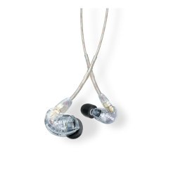 Casti profesionale in-ear Shure SE215-CL-EFS, cu super izolare fonica, Transparent