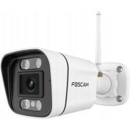 Camera de supraveghere Foscam, 5MP, Wi-Fi Dual-Band, IP66, Negru