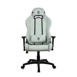 Scaun gaming AROZZI Torretta SoftFabric Gaming Chair, Soft Fabric, Verde Perla, Suport 120 kg