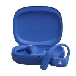 Casti alergare open-ear JBL Endurance Zone, True Wireless, IP68, 4 microfoane, Redare pana la 32 ore, Bluetooth 5.3, Albastru