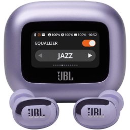 Casti In-Ear JBL Live Buds 3, Hi-Res, Smart Case, True Adaptive NC, Autonomie 40H, Multi-point, IP55, Violet