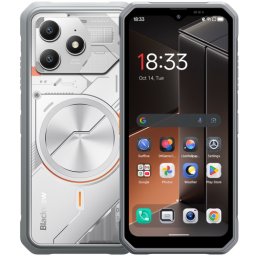 Telefon mobil Blackview FORT 100, Dual SIM, 6.56 inch, 128GB, 8GB RAM, 4G, Alb