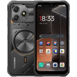 Telefon mobil Blackview FORT 100, Dual SIM, 6.56 inch, 128GB, 8GB RAM, 4G, Negru
