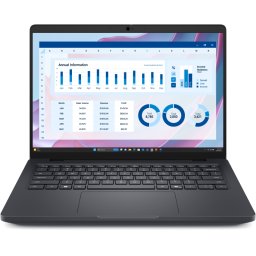 Laptop Dell Mobile Workstation, 14 Inch FHD+, Ryzen 7 PRO 350, 16GB RAM, 512GB SSD, Windows 11 Pro, Negru
