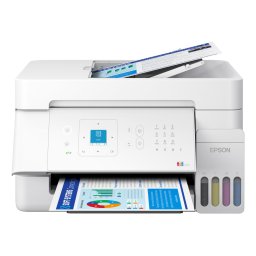 Imprimanta Multifunctionala EPSON EcoTank L5396, InkJet CISS, Color, Format A4, Viteza printare alb/negru 11 ppm, Retea, Wi-Fi, Fax, ADF, Alb