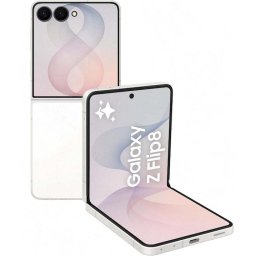 Telefon mobil Samsung Galaxy Z Flip8, 12GB RAM, 256GB, 5G, Cream