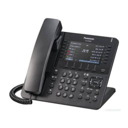 Telefon digital proprietar Panasonic KX-DT680NE-B, Negru