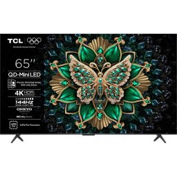 Televizor QLED TCL 65" 65C6K, Ultra HD 4K, Smart TV, WiFi, CI+