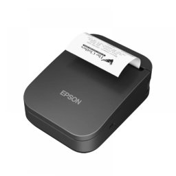 Imprimanta termica portabila Epson TM-P80II, direct termic, 203DPI, baterie 1950mAh, Wi-Fi, USB-C, Negru