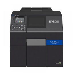 Imprimanta de etichete color Epson ColorWorks C6000Ae, inkjet, 1200x1200DPI, USB, Ethernet, display, cutter