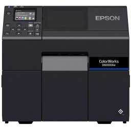 Imprimanta de etichete Epson ColorWorks CW-D6000AE, Industriala, Inkjet, color, cutter, USB, Ethernet, Negru