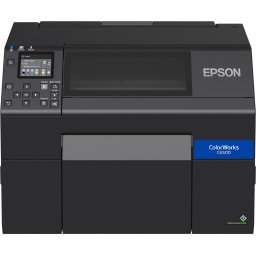 Imprimanta de etichete Epson ColorWorks CW-C6500AE, industriala, inkjet color, 1200 x 1200 dpi, USB, Ethernet, auto-cutter