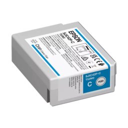 Cartus Cerneala Original Epson SJIC42P-C, Cyan, 50 ml, pentru Epson CW-C4000
