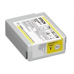 Cartus Cerneala Original Epson SJIC42P-Y, Galben, 50 ml, pentru Epson CW-C4000
