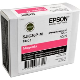 Cartus Cerneala Original Epson SJIC36P-M, Magenta, pentru Epson CW-C6500/C6000