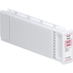 Cartus Cerneala Original Epson T8006, Vivid Magenta Deschis, 700 ML, pentru Epson SC-P10000 / SC-P20000