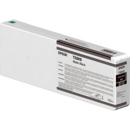 Cartus Cerneala Original Epson T55K8, Negru Mat, 700 ML, pentru Epson SC-P7/9000