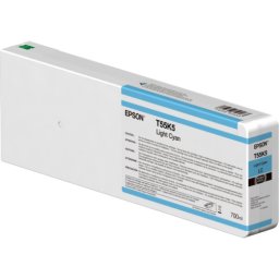 Cartus Cerneala Original Epson Light T55K500, CYAN, 700ML, pentru Epson SC-P7/9000