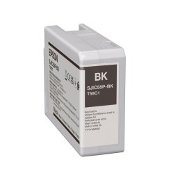 Cartus Cerneala Original Epson SJIC55(BK), Negru, pentru Epson CW-D6500 / D6000