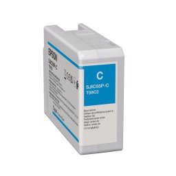 Cartus Cerneala Original Epson T58C240, Cyan, pentru Epson CW-D6500 / D6000