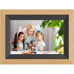 Rama foto Braun DigiFrame 10B WiFi Beech,10.1inch, 16:10, LED, Negru-Fag