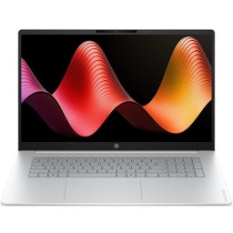 Laptop HP 17.3'' OmniBook 3 17-dp0003nn, FHD IPS, Procesor AMD Ryzen 5 40 (4M cache, up to 4.3 GHz), 8GB LPDDR5, 256GB SSD, AMD Radeon 610M, Free DOS, Argintiu