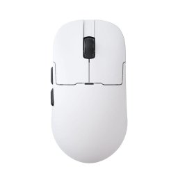 Mouse de gaming Ajazz AJ159 NL P PAW3395 (fara fir, Bluetooth, tri-mod, usor, cu fir), 26.000 DPI, 800mAh, Alb