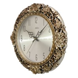 Ceas de perete Adler 30289 - Argintiu - 41 cm, cu mecanism silentios