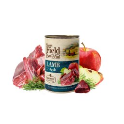 Sam's Field True Meat conservă - miel cu măr 400 g