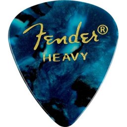 Fender Premium Celluloid Pick 351 Shape - 1 Gross Ocean Turquoise
