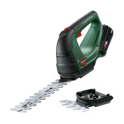 Bosch - AdvancedShear 18V-10 - Masina de tuns gard viu cu 1 acumulator si incarcator, Li-Ion, 18 V, 2 Ah, 20 cm