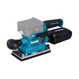 Makita - DBO381ZU - Slefuitor cu vibratii fara acumulatori si incarcator, Li-Ion, 18 V, - Ah, 93x185 mm