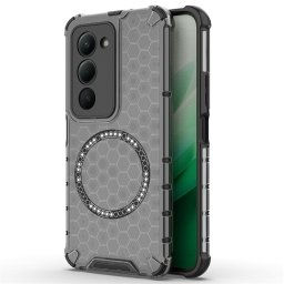 Husa de protectie Techsuit HoneyComb Shield MagSafe compatibil cu Xiaomi Redmi 15 4G / Redmi 15 5G, Negru