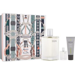 Set Hermès H24 Men, apă de toaletă 100 ml + miniatură 5 ml + cremă față 20 ml